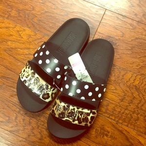 Victoria’s Secret pink slides